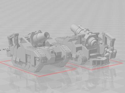 Tiny Space Humans - Bombastic Siege Tank