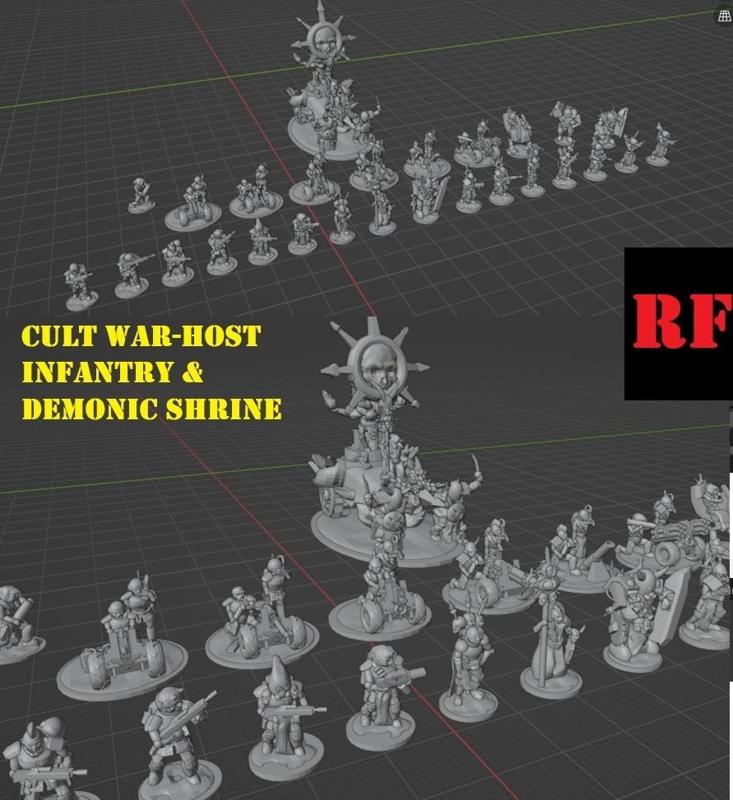 demonic cult starter multi-set pack