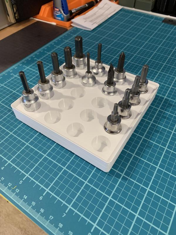 Gridfinity Socket Holder
