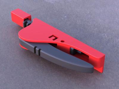 Latching Door Handle