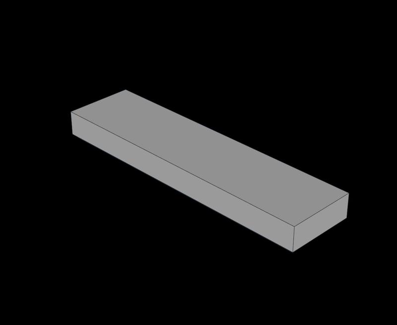 Lego Compatible (2431.dat) Tile  1 x  4 with Groove