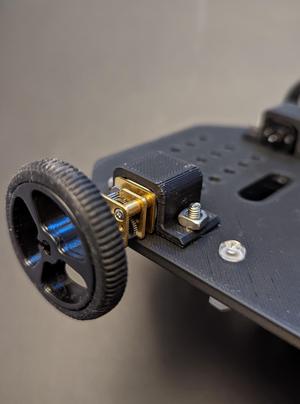 Micro Gearmotor Mounting Bracket