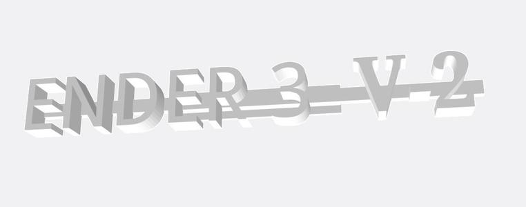 Rail logo - Ender 3 V-2