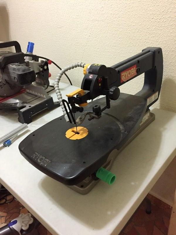 Dyson Adapter for RYOBI 18 inch Scroll Saw