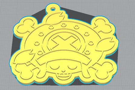 One piece Chopper Keichain