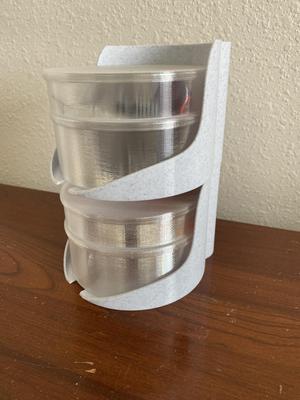 Stackable Shelves and Containers