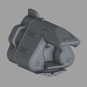 Zenless zone zero Zhu Yuan Gun Mods2 Parts (shotgun) for 3dprint