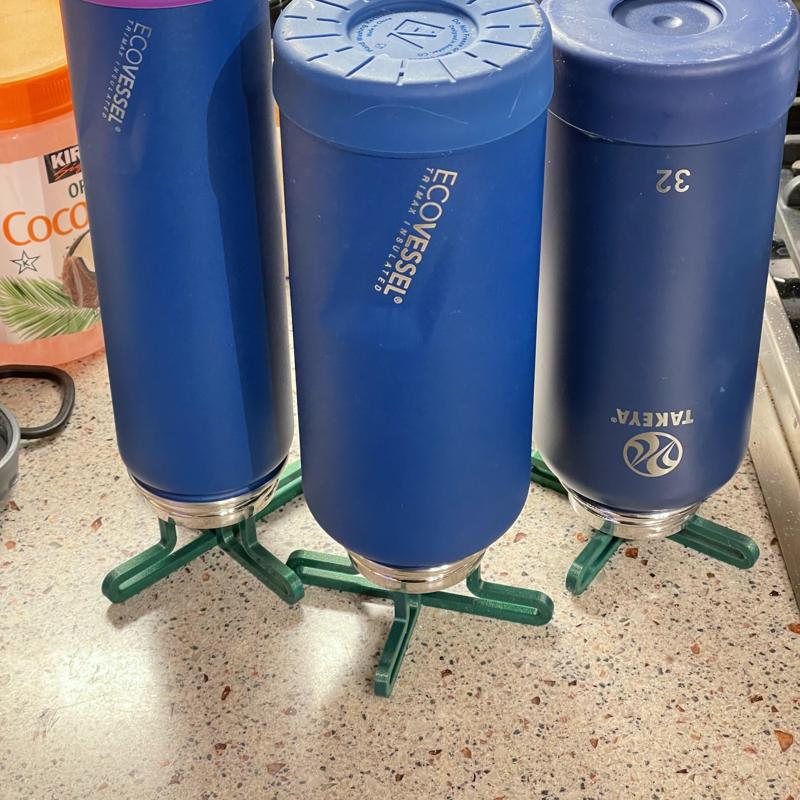 Hydroflask/Takeya/EcoVessel Bottle Drying Stand