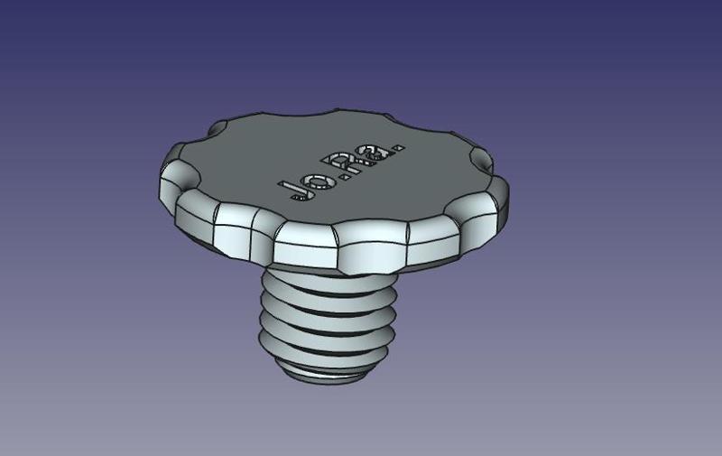 Geschirr-Spüler Schraube M8x1,25 links