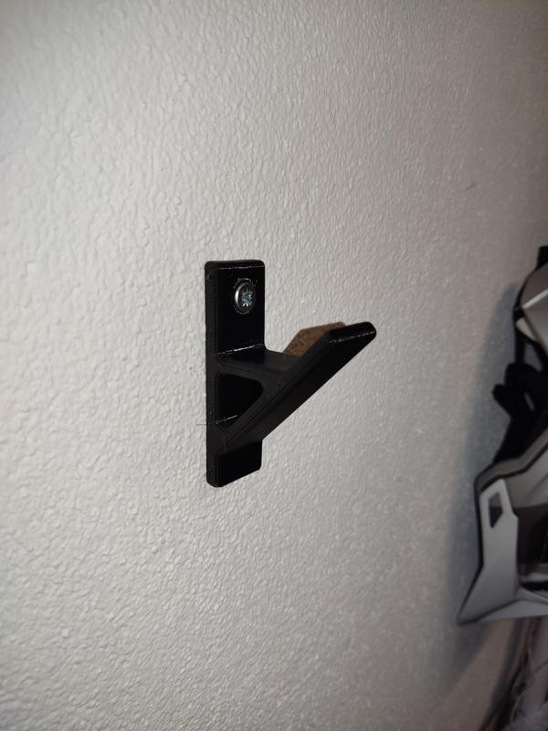 Helmhalter, Bikehelmet Holder, simple stable hook