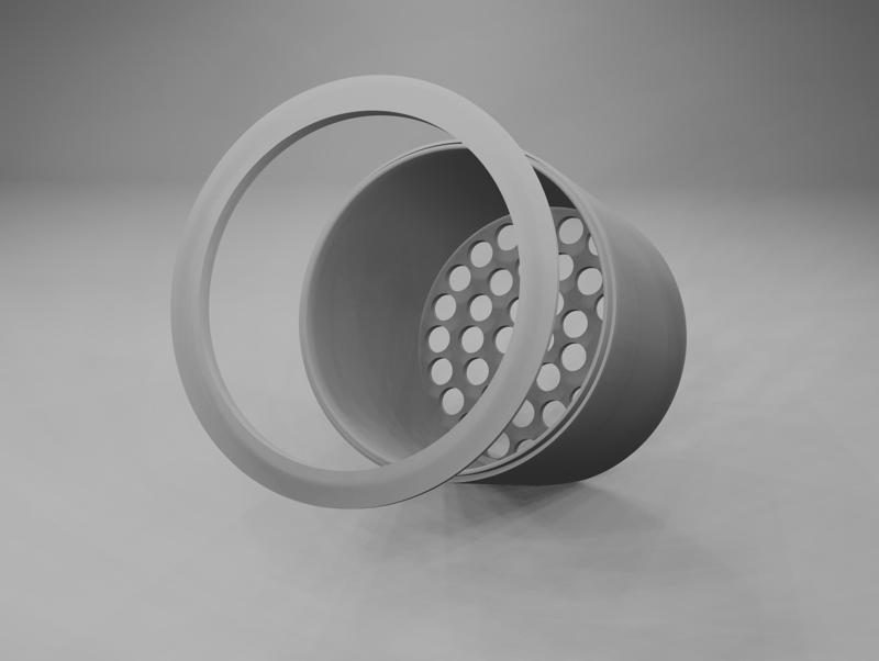 [NO SUPPORT] 2.75" Filter Floss / Cup. Suitable for Waterbox Marine Fish Tanks