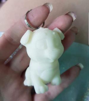 Ender 3 Dog Keychain