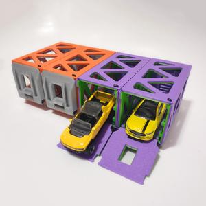 Matchbox modular toy car garage