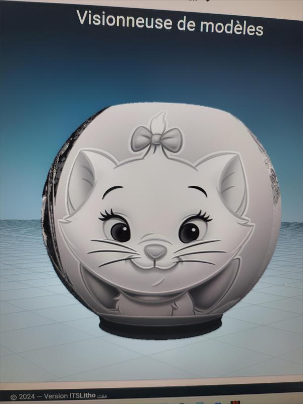 lithophanie marie aristochat 2