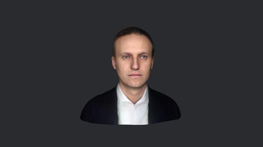 Alexey Navalny-bust/head/face ready for 3d printing