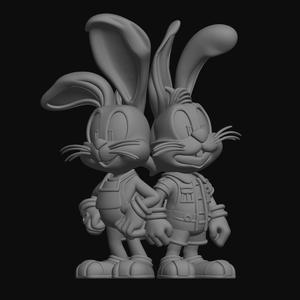 rabbit's figure