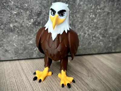 Bald Eagle Figurine Toy AMS American Bird