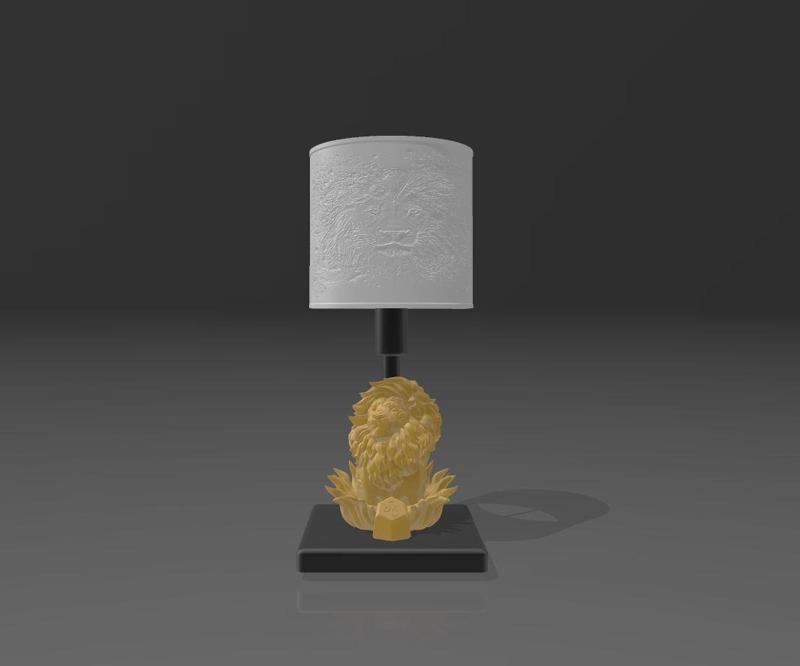 LAMP / LITHO Leo astrological sign