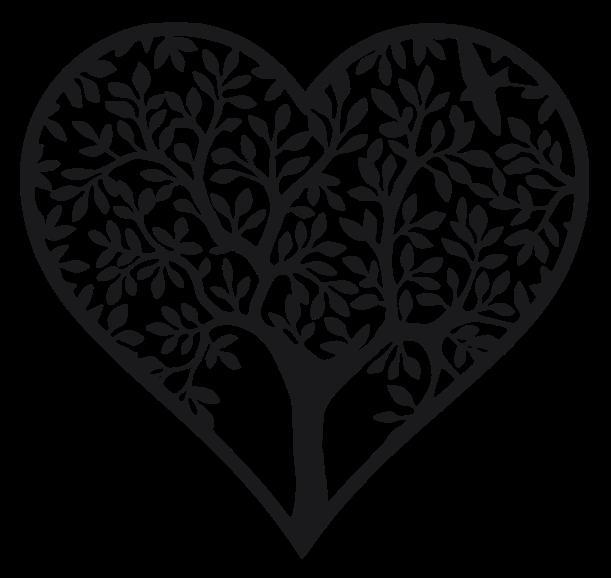 Love heart tree