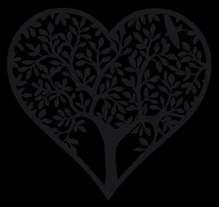 Love heart tree