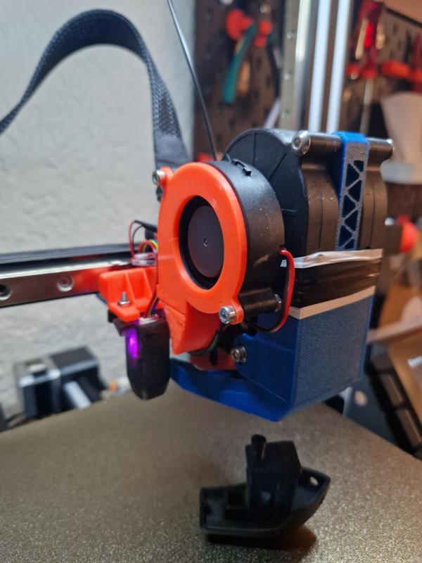 K3D Sprite Pro Dual 5015 Fan Duct - Spider Hotend / High Flow Kit Mod