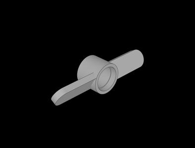 Lego Compatible (3480.dat) Propeller  2 Blade  4 Diameter Helicopter Tail