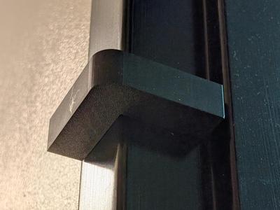 Rounded Finger Guard for Metal Door Frame