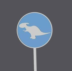 CUPCake Topper - Dinosaur10