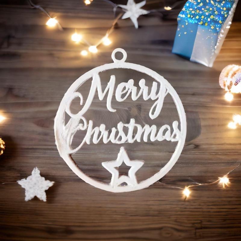 3D printed Christmas ornament