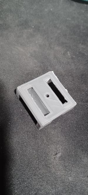 3/4 inch velcro saddle/block