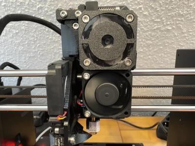 Prusa MK4 Nextruder gear window from original design