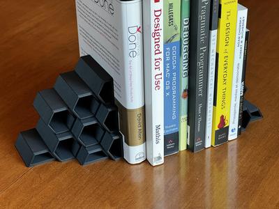 Hexagonal Bookends (Parametric)