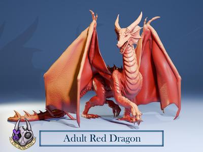 Adult red Dragon