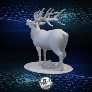 Elk Statue – SoliDRawinGs C192