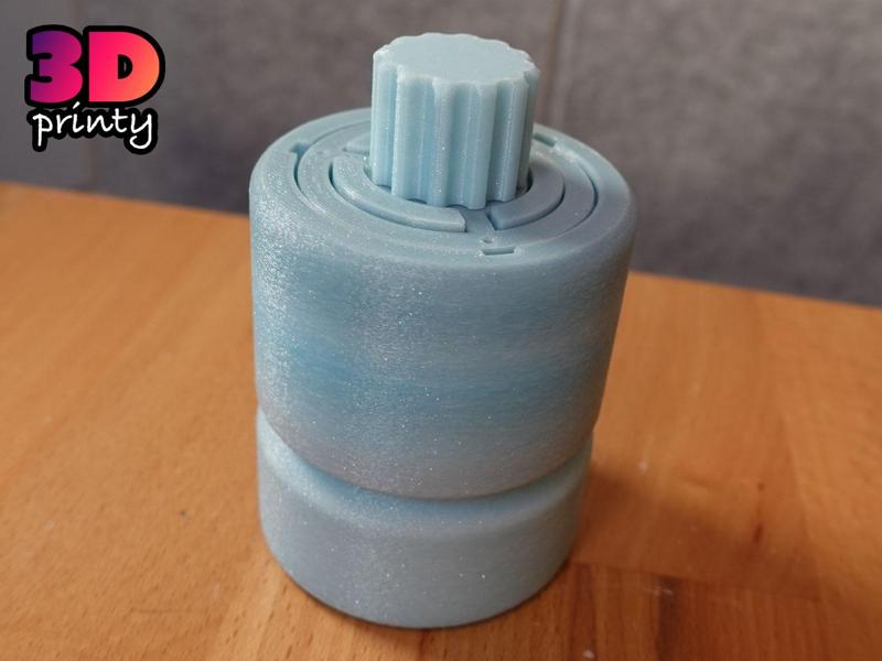 Print-in-Place Twisty Puzzle Box - Difficult