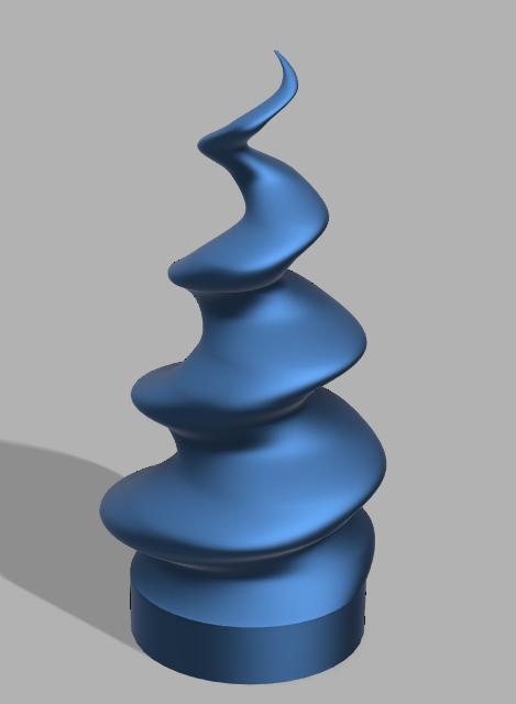 Spiral Illusion 45 Record Adapter