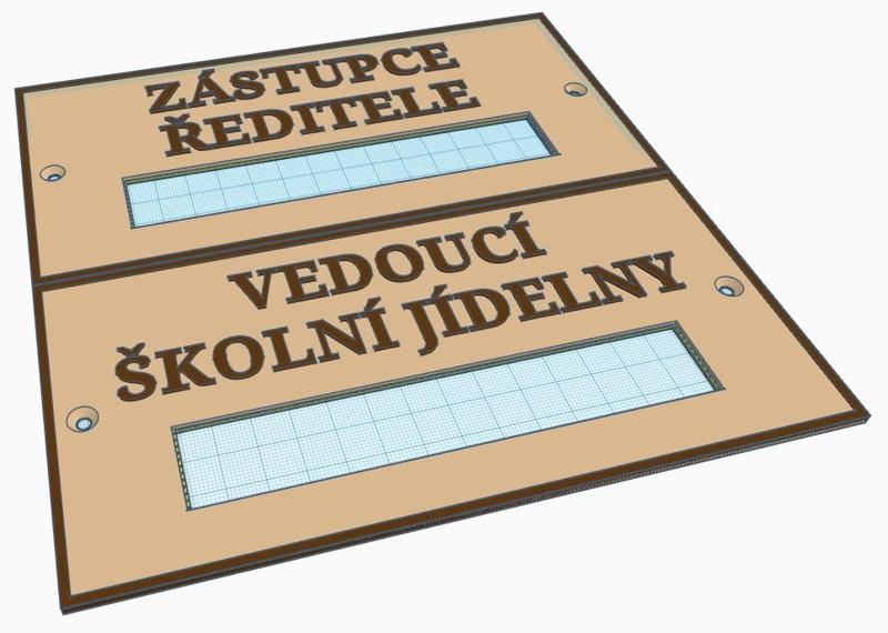 Tabuky na dveře
