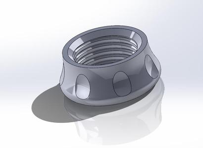 Гайка на гибкий вал Дремеля (Dremel Flex Shaft Nut)