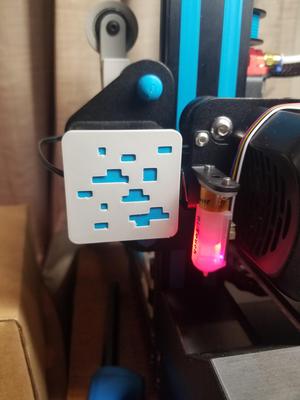 Ender 3 v2 Qr Code cover Minecraft Ore