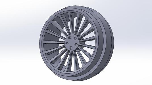 Hamann 1/18 rear rim