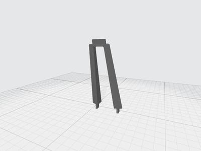 Makerbot Headphone stand (Remix)