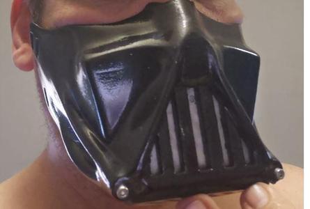 Vader Mask Covid19 Filter mount.