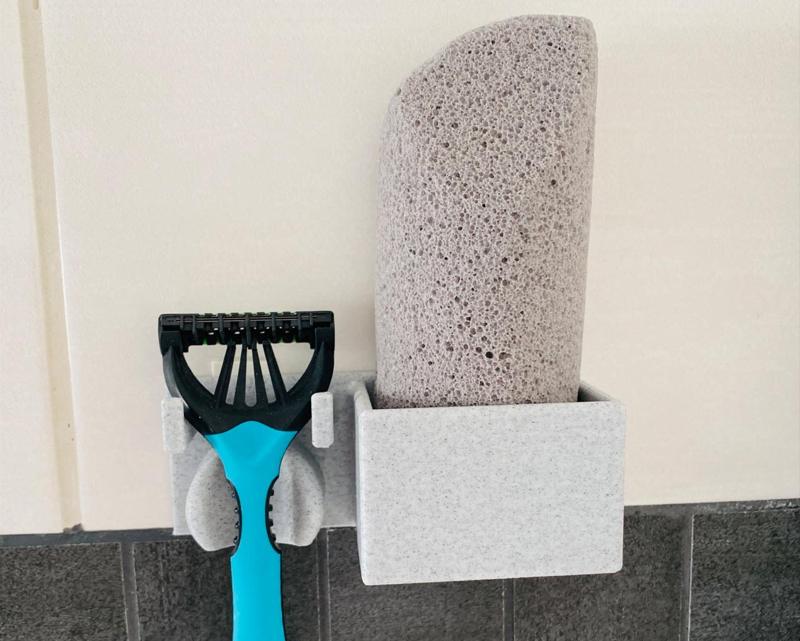 Shaver & Soap Holder