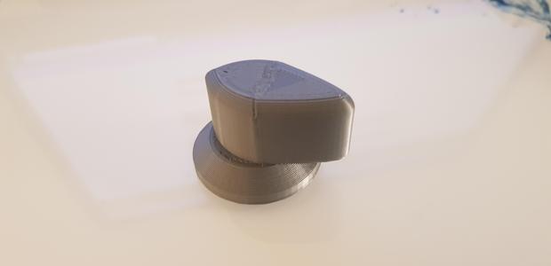 Barbecue gas knob