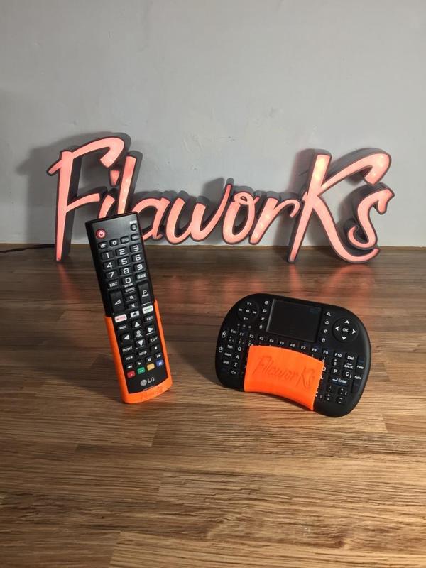 TV remote control and TV Keyboard Holder