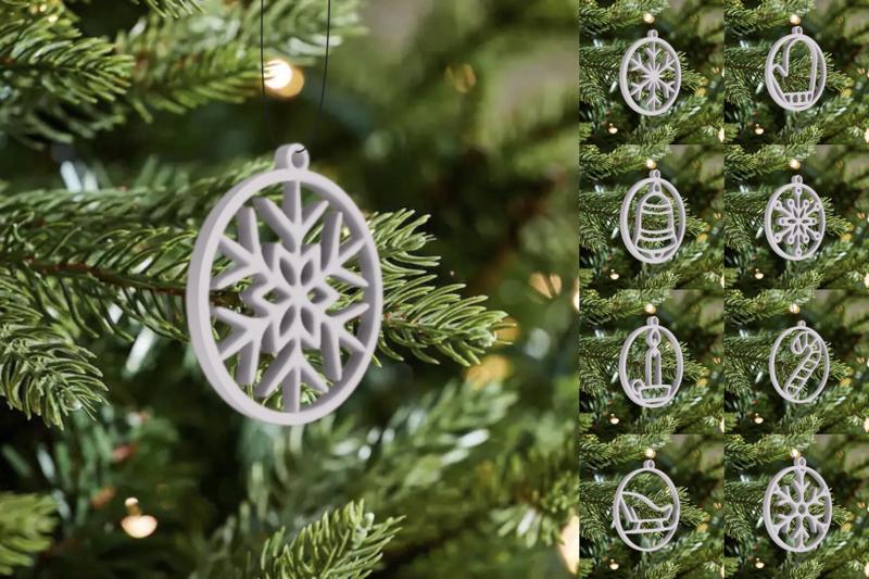 Christmas ball/decoration - snowflake1