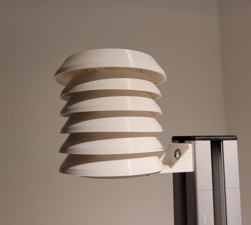 Stevenson Screen for Homematic outdoor temparature/humidity sensor