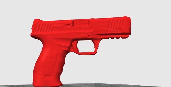 Sarsılmaz SAR9 METE Real Size 3D Gun Mold