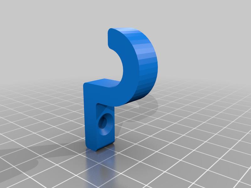Small under desk hook