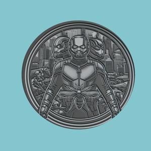 Ant-Man and the Wasp Medallion CNC Ant-Man and the Wasp 3d Printer Obj Stl